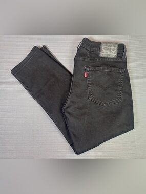 Levi’s 511 Slim Fit Jeans Men’s W36 Black Stretch Denim Modern Casual